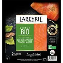Labeyrie, Saumon fumé Bio x2 tranches