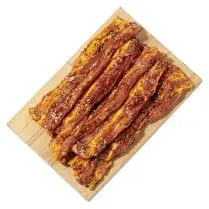 Votre boucher propose, Produit élaboré : Poitrine de porc sans os marinée à l'Andalouse à griller