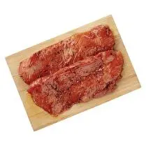 Votre boucher propose, Produit élaboré : Escalope de porc marinée à l'Andalouse  à griller