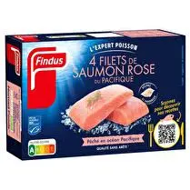 Findus, 4 filets de saumon MSC du Pacifique