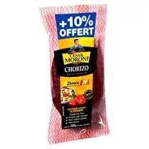 César Moroni, Chorizo Doux - 220 g dont 10% offert