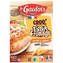 Le gaulois, CROQ EXTRA FROMAGE X2