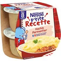 Nestlé, P'tite recette  - Hachis parmentier dès 8 mois