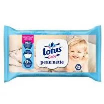 Lotus, Lingettes bébé peau nette