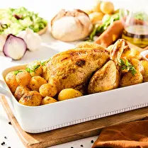 Votre boucher propose, Poulet rôti Pommes de terre à la Provençale