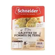 Schneider, Mini galettes de pommes de terre
