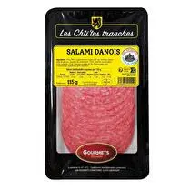 Gourmets charcutiers, Salami danois en tranches