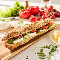 Votre rayon propose, Sandwich chèvre miel céréales
