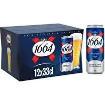 1664, Bière blonde boite