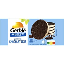 Gerblé, Galettes de riz au chocolat noir sans sucres ajoutés