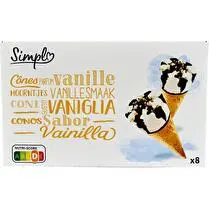 Simpl, Glace Cône vanille