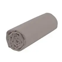 Influx, drap housse 140x190 taupe