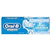 ORAL-B Dentifrice  complete 2en1 bdb fraicheur propreté