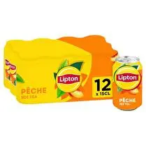 Lipton, Ice Tea Pêche boite 12x15 cl