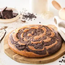 Votre pâtissier propose, Moelleux marbré 6 personnes