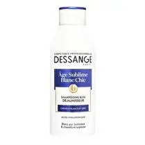 Dessange, Shampooing blanc chic âge sublime cheveux blancs et gris