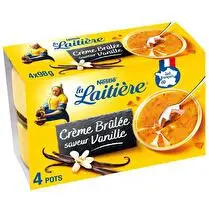 La laitière, Crème brulée aux éclat de caramel