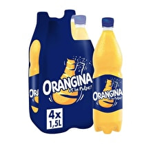 Orangina, Boisson gazeuse à l'orange et sa pulpe