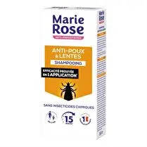 Marie Rose, Shampooing anti poux & lentes