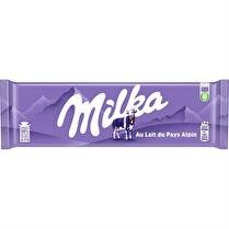 MILKA Tablette chocolat au lait du pays alpin