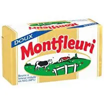Montfleuri, Beurre doux à teneur réduite en M.G. (60%)