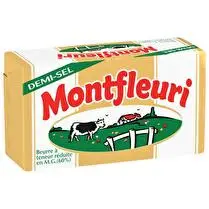 Montfleuri, Beurre 1/2 sel à teneur réduite M.G. (60%)