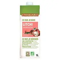 Ethiquable, Nectar de litchi de Madagascar