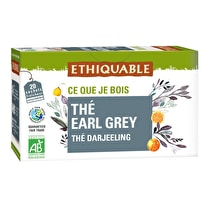 Ethiquable, Thé earl grey BIO x20