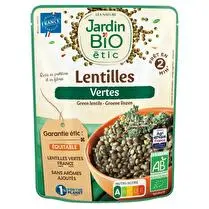 Jardin bio étic, Lentilles vertes BIO