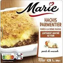 Marie, Hachis parmentier purée à l ancienne
