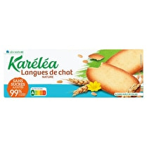 Karéléa, Langues de chat sans sucres ajoutés