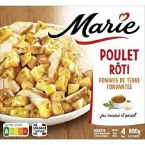 Marie, Poulet roti & pommes de terre fondantes