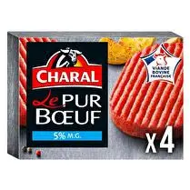 Charal, Steak haché Le pur boeuf 5% MG