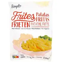Le moins cher, Frites