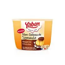 Yabon, Gâteau de semoule nappage chocolat