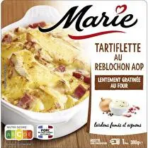 Marie, Tartiflette au reblochon AOP