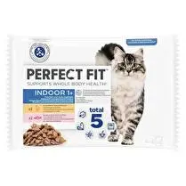 Perfect fit, Repas pour chat d'intérieur stérilisé en sauce