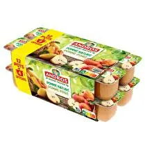 Andros, Dessert fruitiers Nature poire - x 12 + 4 pots offerts