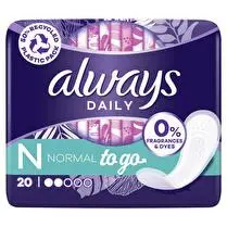 Always, Protège-slip plié