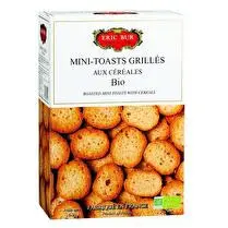 Eric Bur, Mini toasts grillés aux céréales BIO