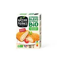 Nature de France, Cordon Bleu Bio Emmental x 2