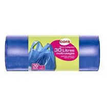 Cora, Sac poubelle à bretelle  30L