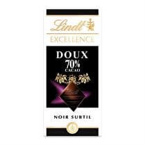 EXCELLENCE LINDT Chocolat noir subtil 70% cacao doux