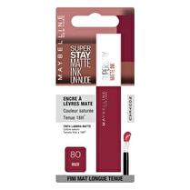 Gemey maybelline, Rouge à lèvres Superstay matte ink 80 Ruler