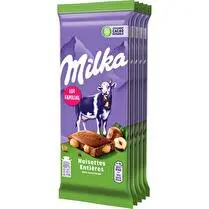 Milka, Chocolat lait aux noisettes entières