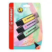 Stabilo, Surligneur assorti pastel Boss original x3