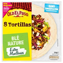 Old el paso, Tortillas blé nature x8