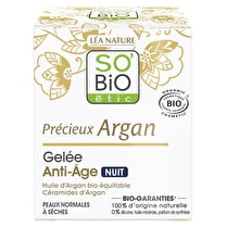 So'Bio étic, Gelée de nuit anti-âge précieux argan