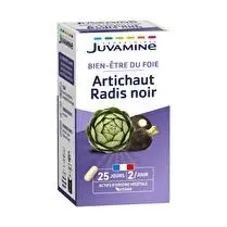 Juvamine, Bien être du foie artichaut & radis noir x50