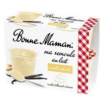 Bonne maman, Semoule au lait vanille